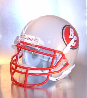 Boyd County Lions HS 2004 Gray Helmet (KY)